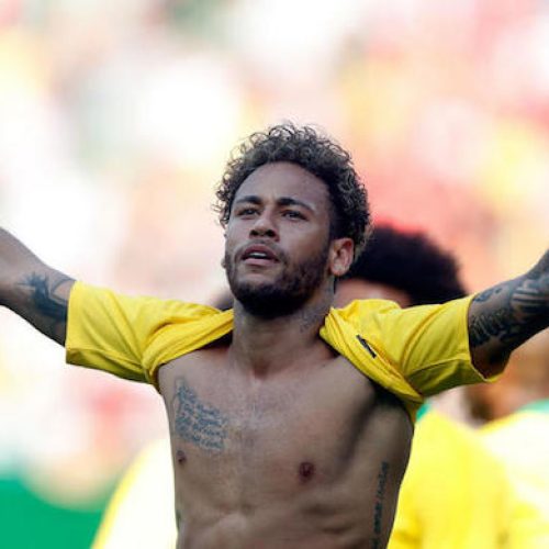 Neymar honoured to match Romario on 55 Brazil goals