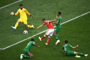 Read more about the article Russia massacre Saudi Arabia in World Cup opener