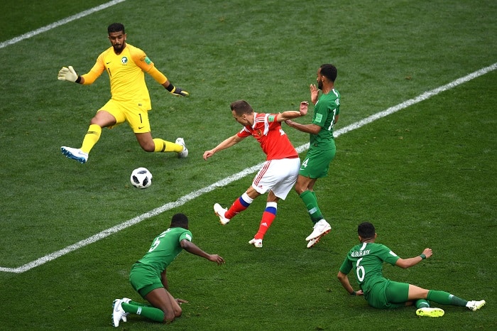 You are currently viewing Russia massacre Saudi Arabia in World Cup opener