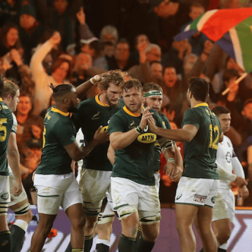 Springboks aim for series whitewash