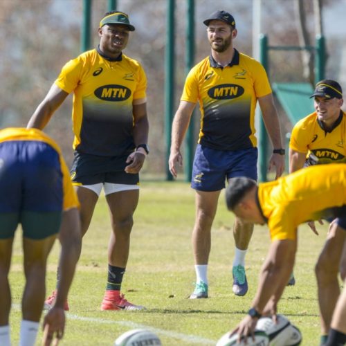 New back-three for Springboks