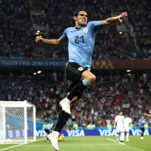 Cavani brace downs Ronaldo’s Portugal