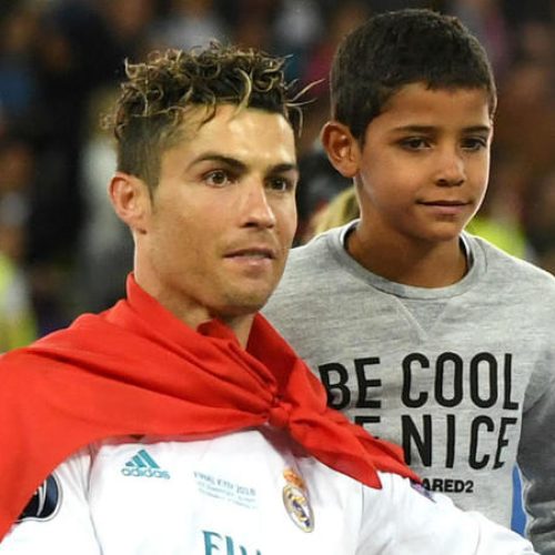 Watch: Ronaldo Jr outshines superstar dad