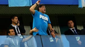 Read more about the article Maradona insists he’s ‘fine’ after health scare