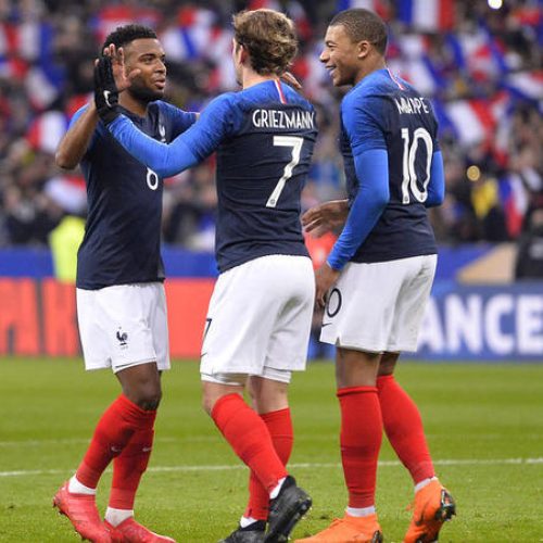 Mbappe lauds teammate Griezmann ahead of the WC