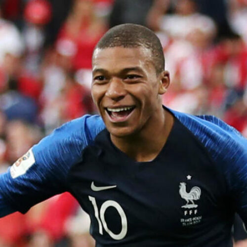 Mbappe sets France record with maiden WC strike