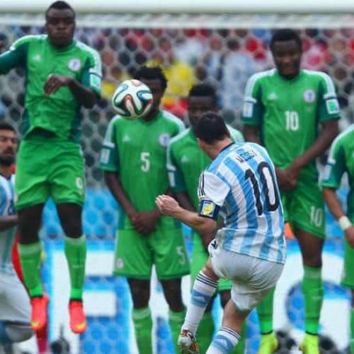 Nigeria vs Argentina at World Cup
