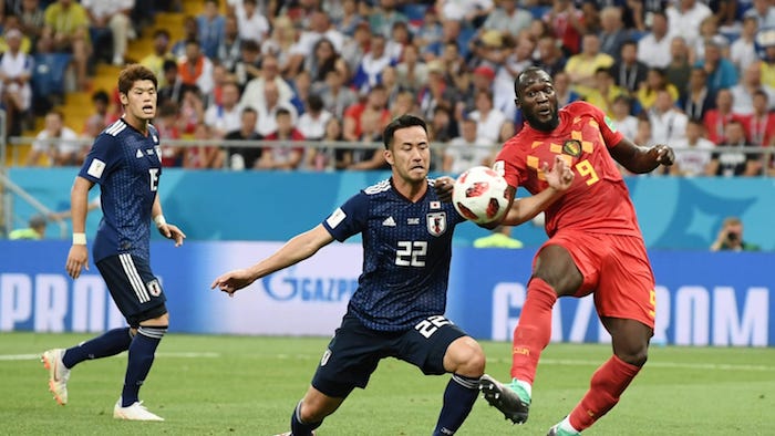 You are currently viewing Belgium see off Japan in five-goal thriller
