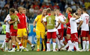 Read more about the article Denmark bow out despite Schmeichel brilliance