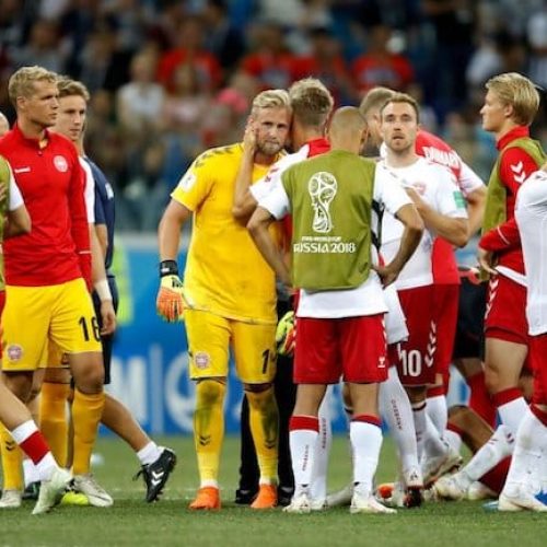 Denmark bow out despite Schmeichel brilliance