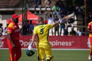 Read more about the article Finch smashes world record T20I score