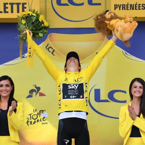 Thomas celebrates Tour de France triumph