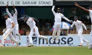 Read more about the article Sri Lanka win series despite De Bruyn ton