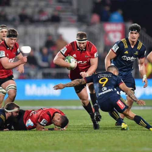 Crusaders secure top spot on Super Rugby log