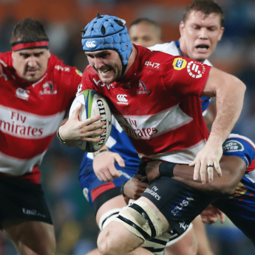 Erasmus at blindside flank for Lions