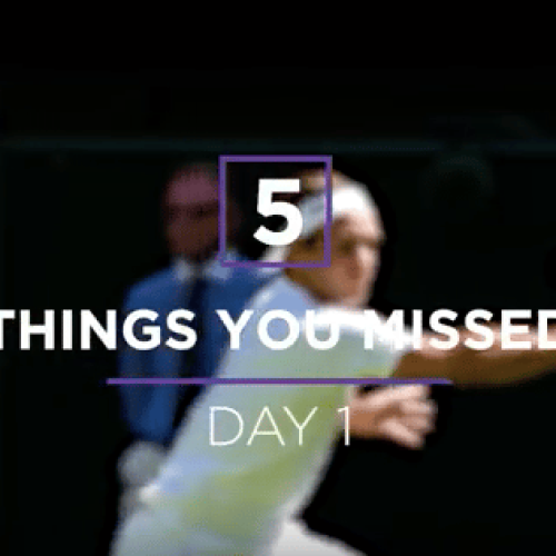 Wimbledon: Things you may have missed (Day 1)