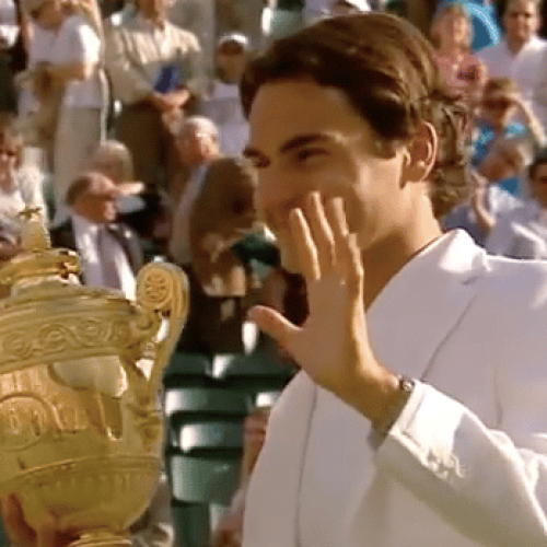Federer remembers his eight Wimbledon titles