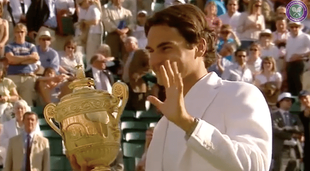 You are currently viewing Federer remembers his eight Wimbledon titles