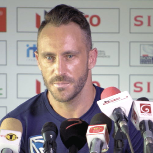 Du Plessis: Draw will be as good as a win