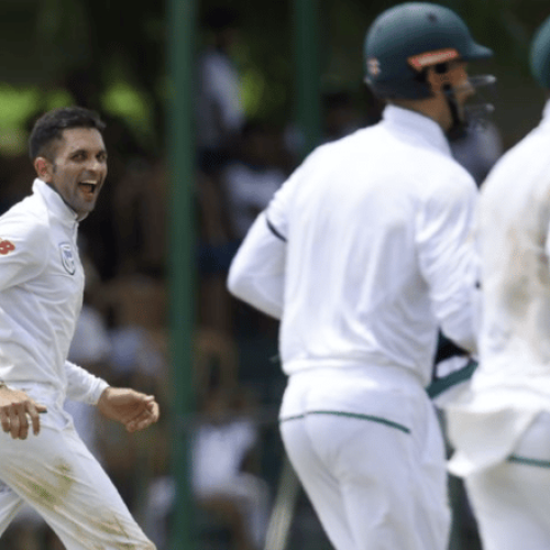 Maharaj’s eight throttles Sri Lanka