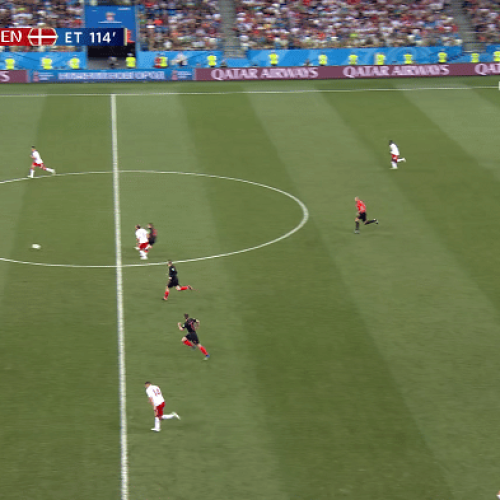 Highlights: Croatia vs Denmark