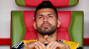 Read more about the article Aguero still unavailable for Man City after positive Covid-19 test
