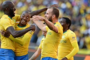 Read more about the article Sundowns win first-ever Shell Helix Cup