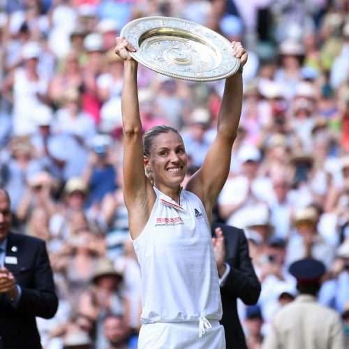 Kerber wins first Wimbledon crown