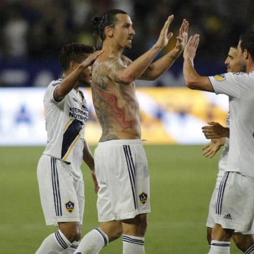 Watch: Zlatan nets first MLS hat-trick