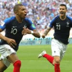 Kylian Mbappe of France.