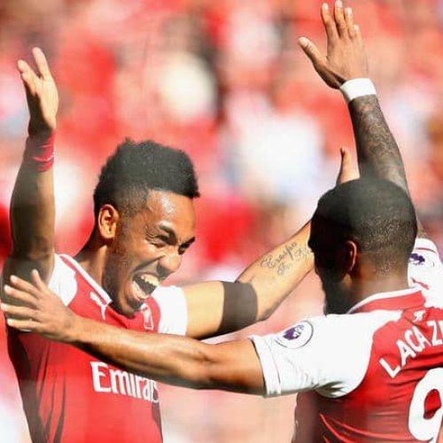 Aubameyang’s a friend, not a foe – Lacazette