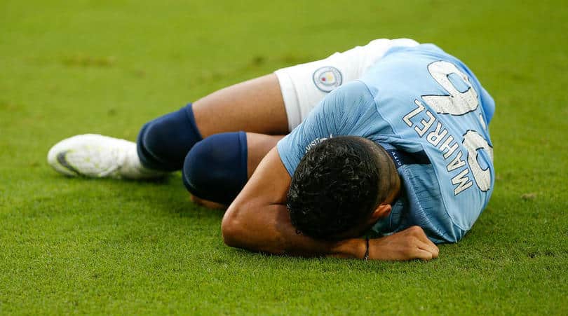 You are currently viewing Guardiola and Man City sweating on Mahrez injury