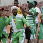 Fans of Bloemfontein Celtic.