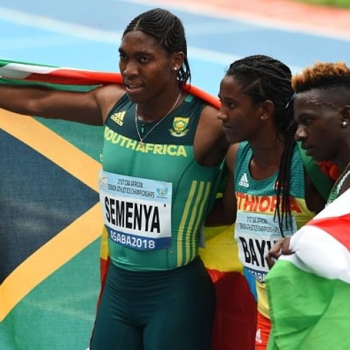 Second gold for Semenya in Nigeria