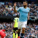 Aguero nets hat-trick as City run riot over Huddersfield