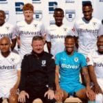 Gavin Hunt and the 11 new Bidvest Wits signings.