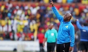 Read more about the article Pitso takes issue with ref after draw