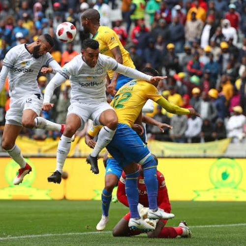 Fielies credits teammates for Sundowns win