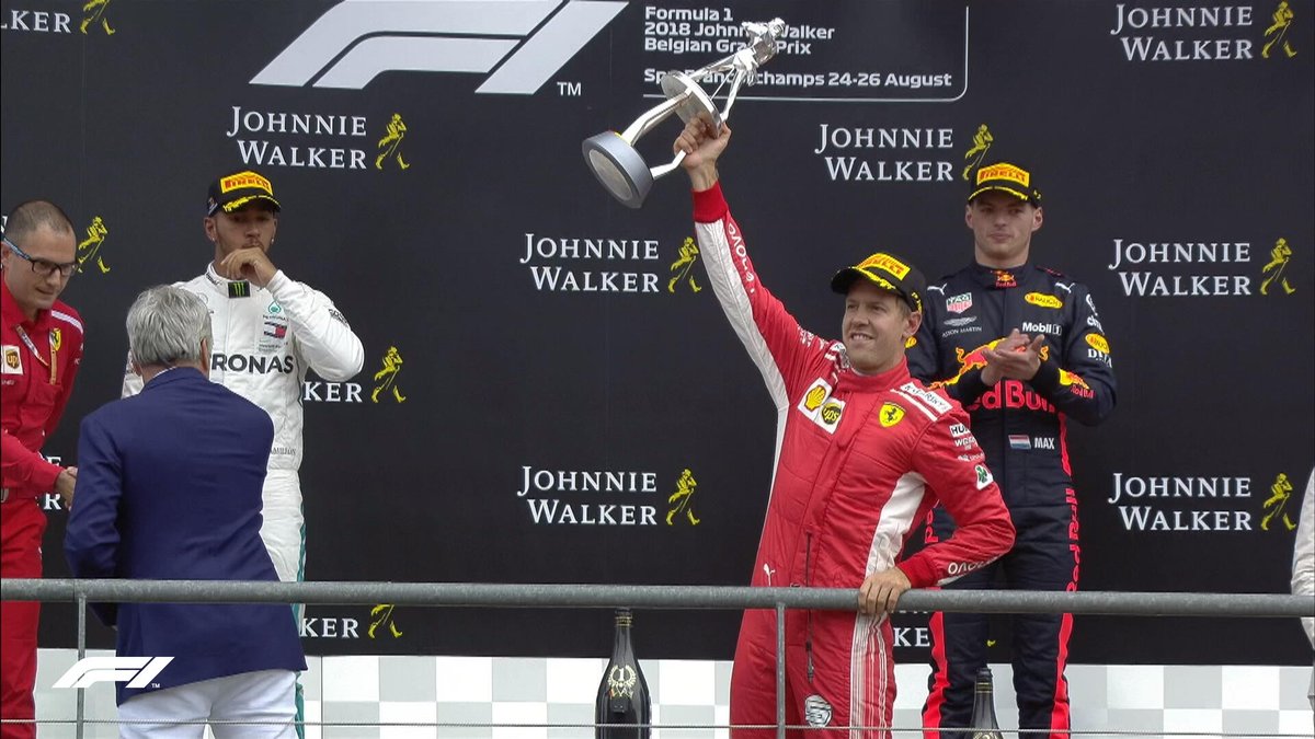 You are currently viewing Vettel wins in Belgium to close gap on Hamilton