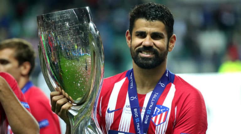 Diego Costa of Atletico Madrid.