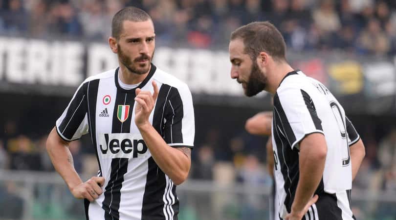 You are currently viewing Juventus swap Bonucci with Higuain, Caldara