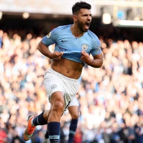 Aguero, Sterling score as City ease past Brighton