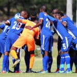 Players of Uthongathi during their clash against Cape Town All Stars