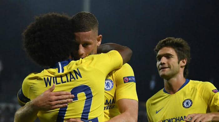 You are currently viewing Chelsea win Europa League opener