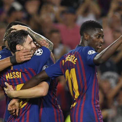Hat-trick hero Messi guides Barca past PSV
