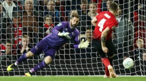 Read more about the article Man Utd dumped out of EFL Cup by Lampard’s Derby