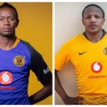 Lebogang Manyama and Andriamirado ‘Dax’ Andrianarimanana of Kaizer Chiefs.