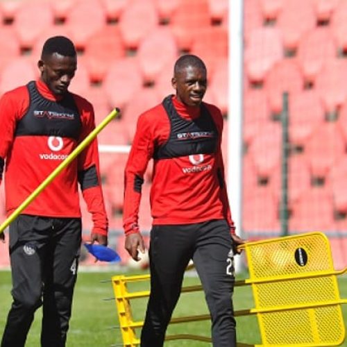 Pirates duo Maela, Mulenga on the mend