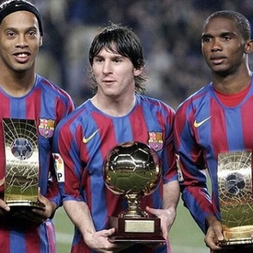 Messi is the greatest ever – Eto’o