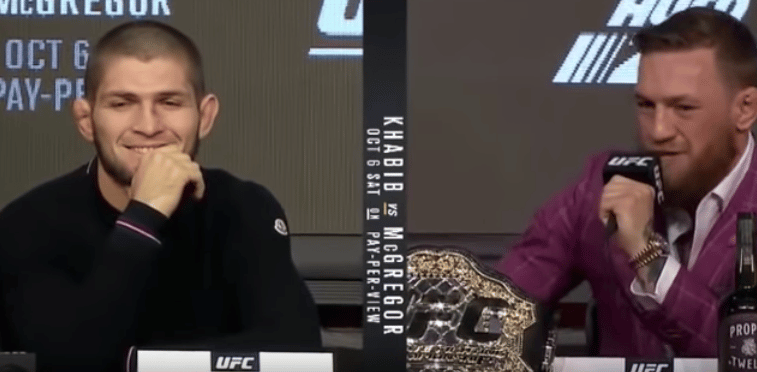 You are currently viewing Watch: McGregor, Khabib press conference